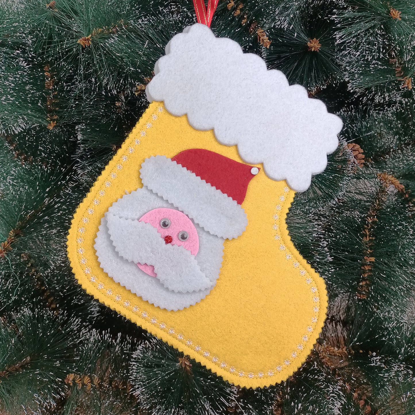 Santa Claus Boots - Yellow